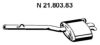 EBERSP?CHER 21.803.83 End Silencer